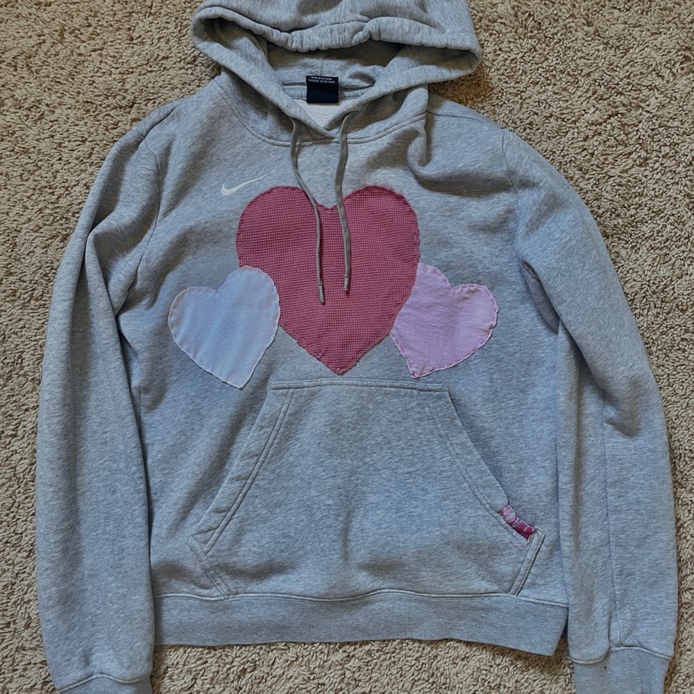 Nike patchwork hoodie